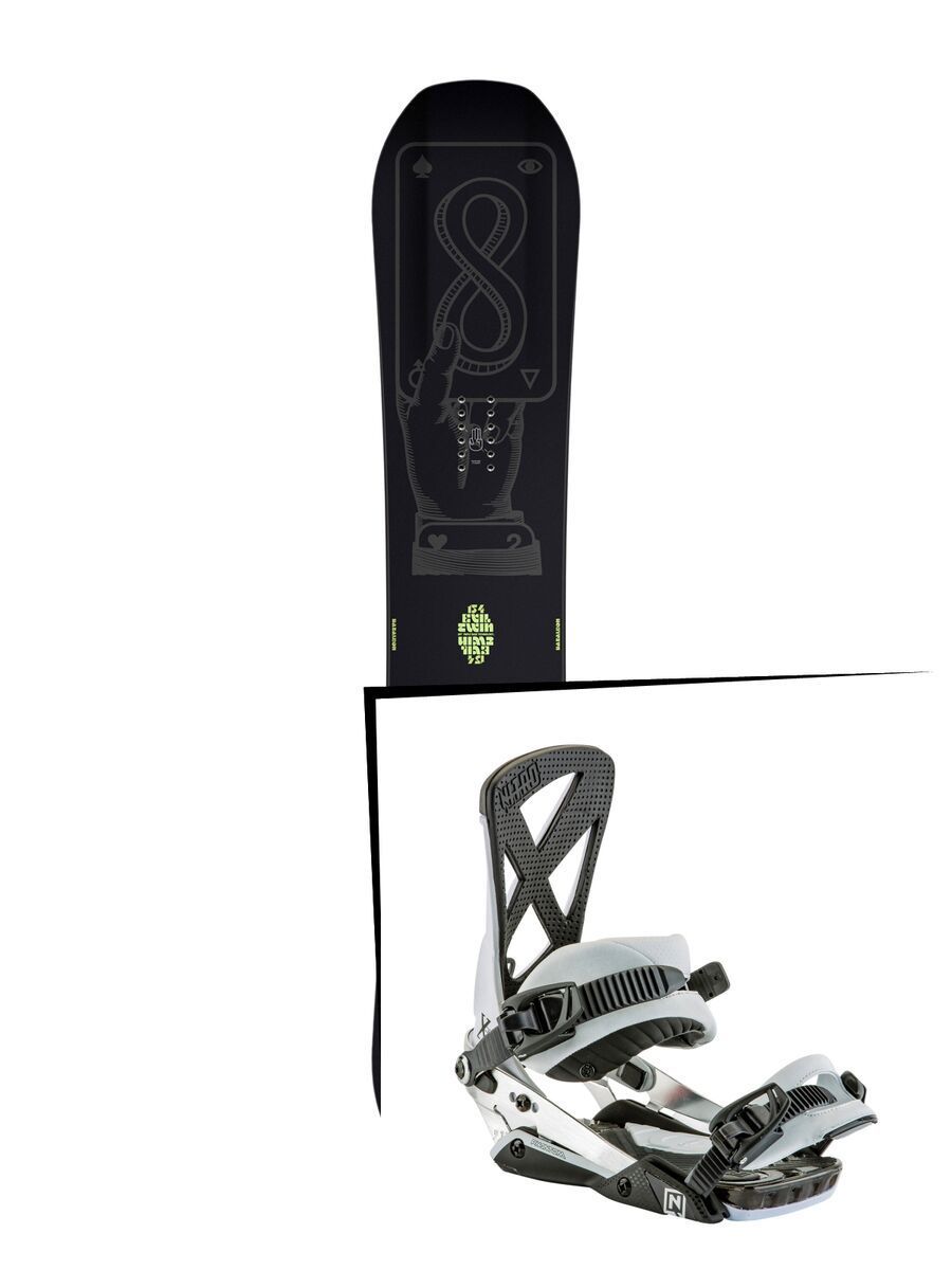 Set: Bataleon Evil Twin 2017 + Nitro Phantom (1691280S) - Bild 1