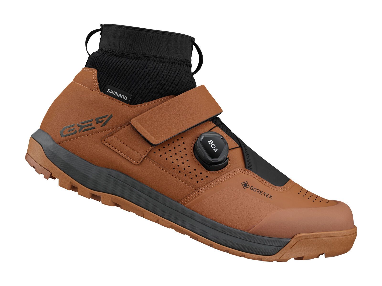 Shimano SH-GE900GTX Gravity Enduro, oak brown - Bild 2