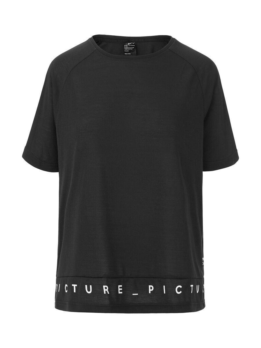 Picture Novita Urban Tech Tee, black - Bild 1