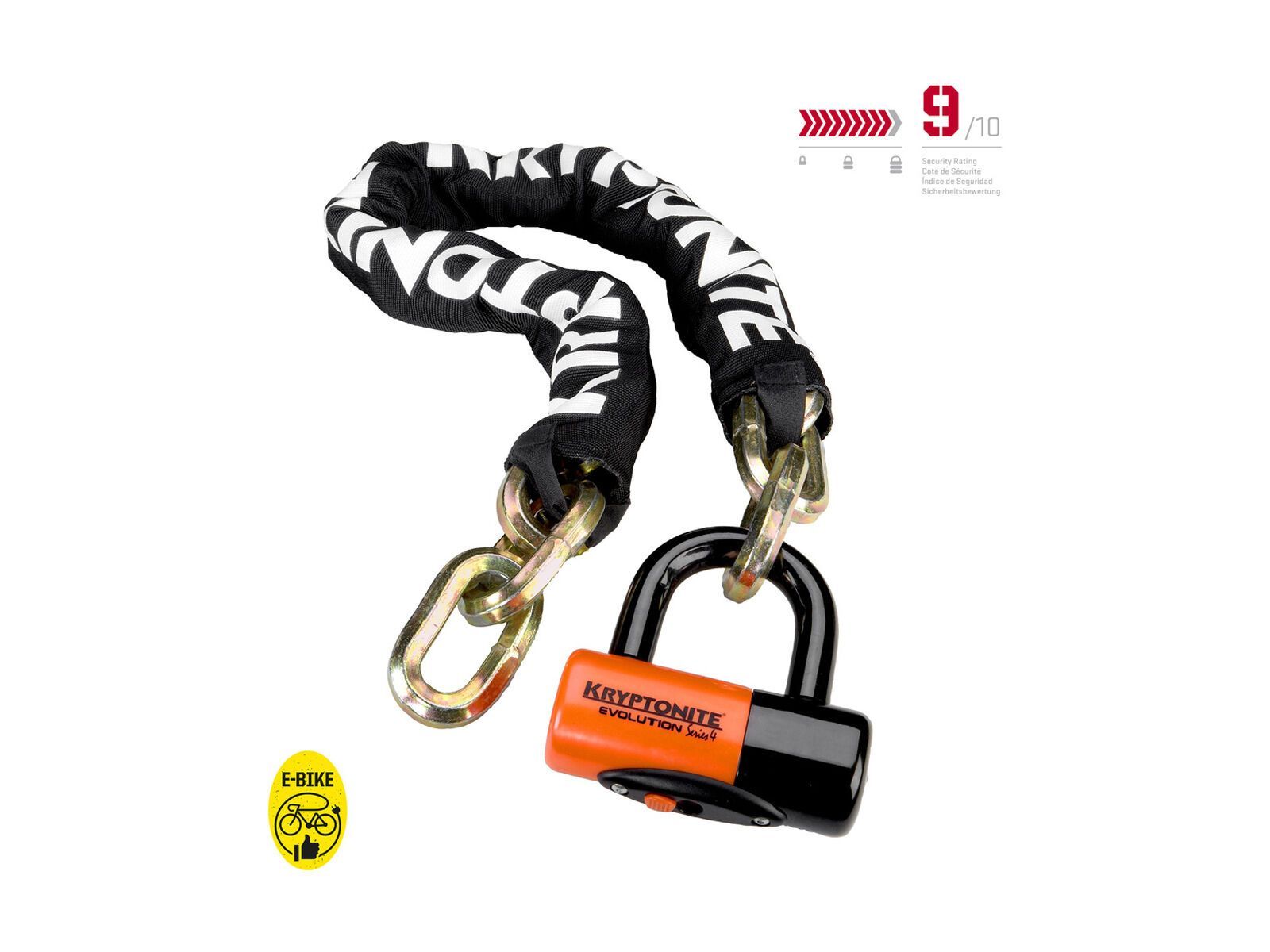 Kryptonite New York Chain 1210 + EV4 (100 cm) - Bild 2