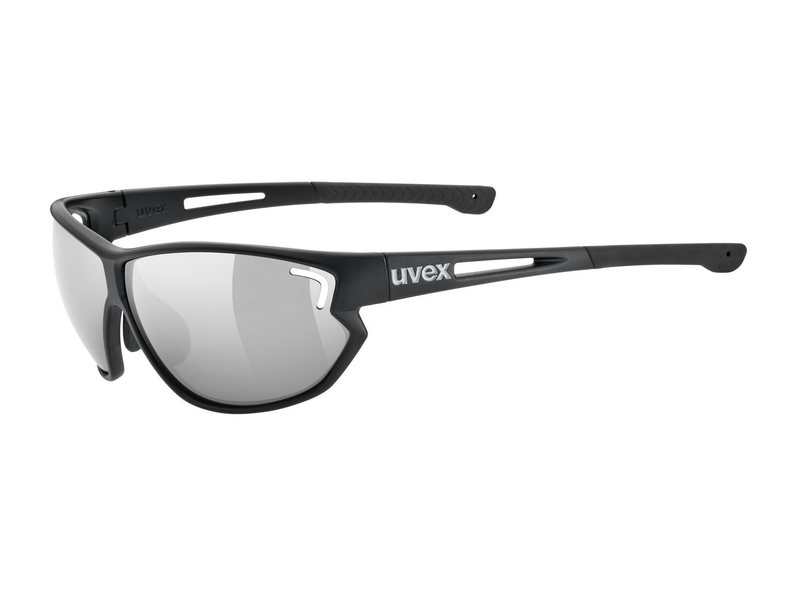 uvex sportstyle 810, black mat/Lens: litemirror silver - Bild 1