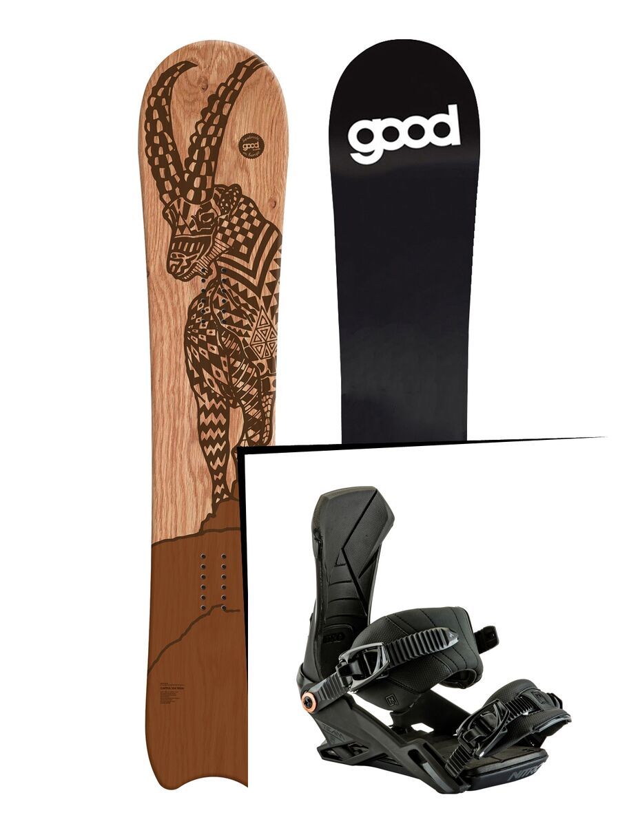 Set: goodboards Capra 2017 + Nitro Team (1691157S) - Bild 1