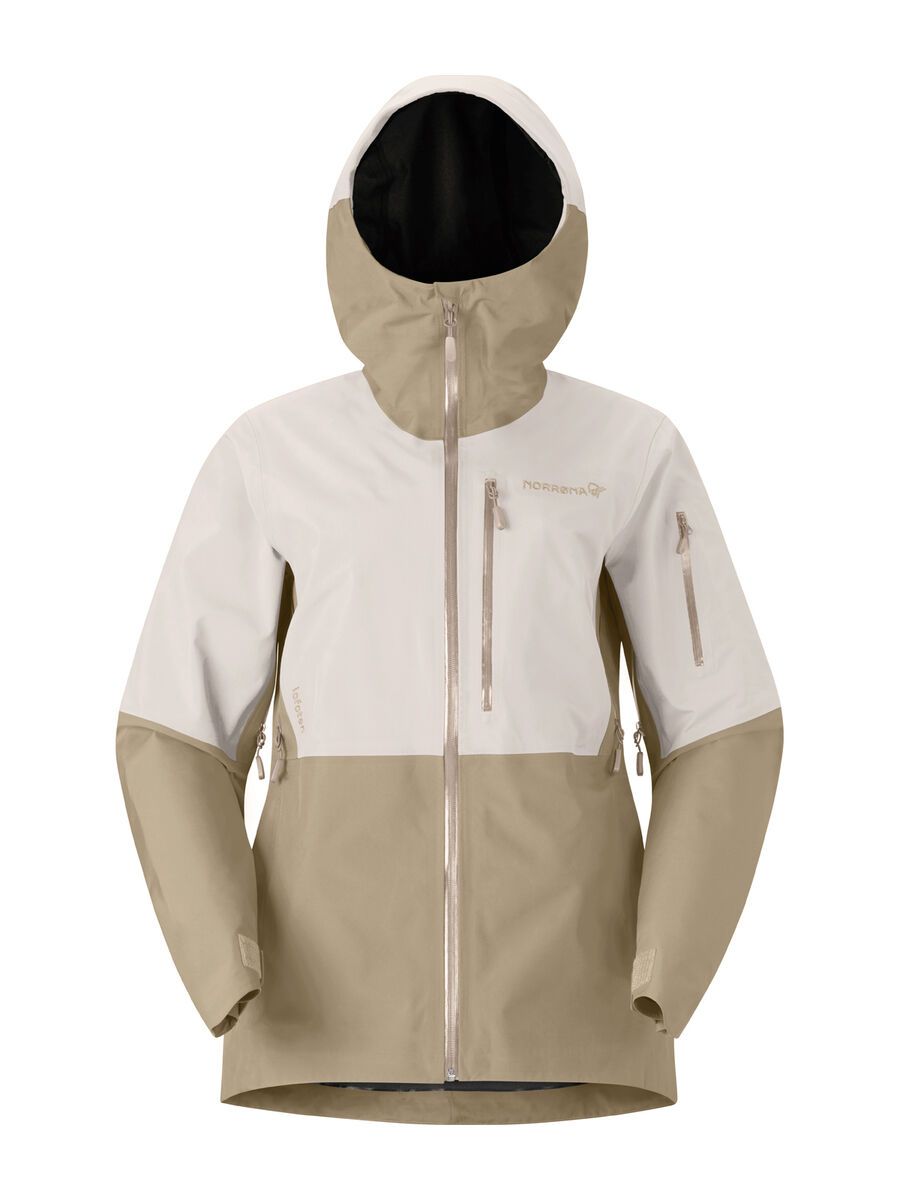 Norrona lofoten Gore-Tex Jacket W's, oatmeal - Bild 1