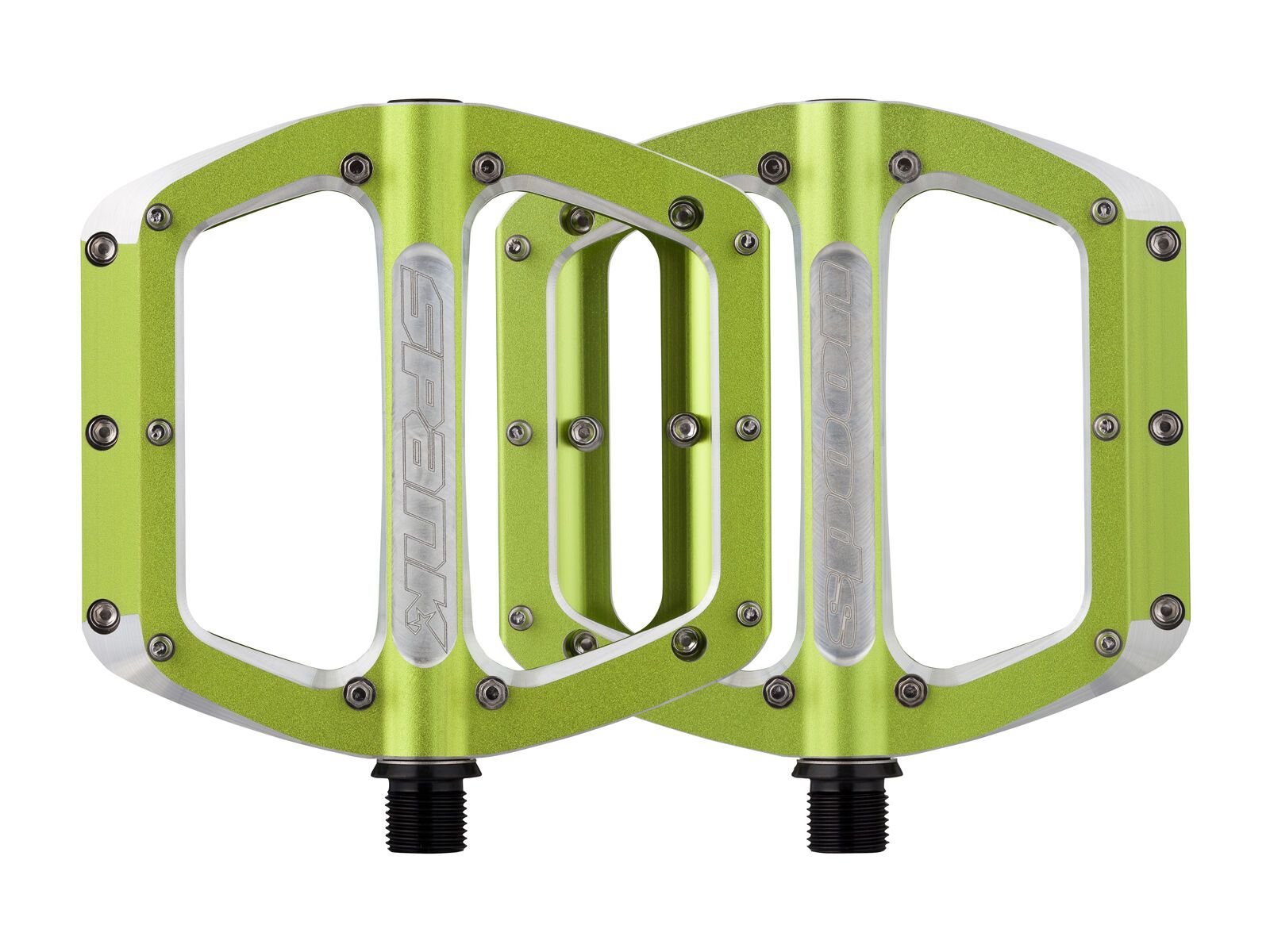 Spank Spoon Pedals, emerald green - Bild 3