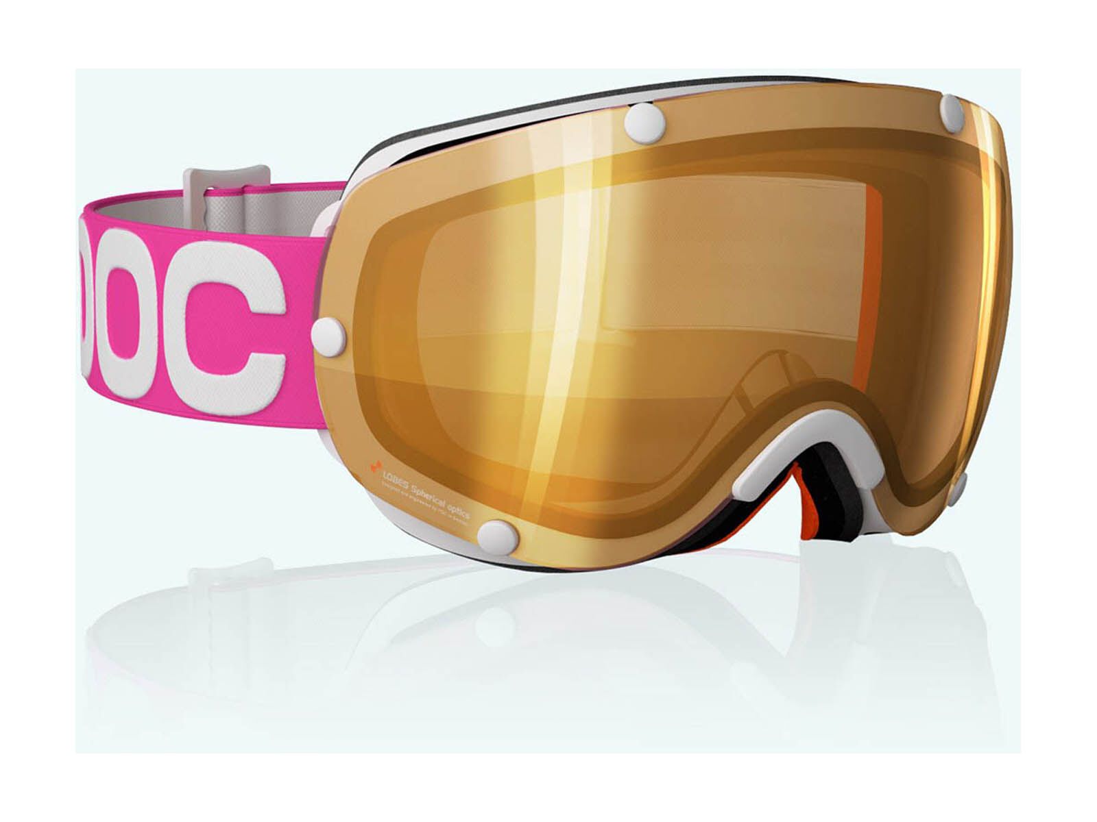 POC Lobes, Pink/Light smoke/Gold mirror - Bild 1