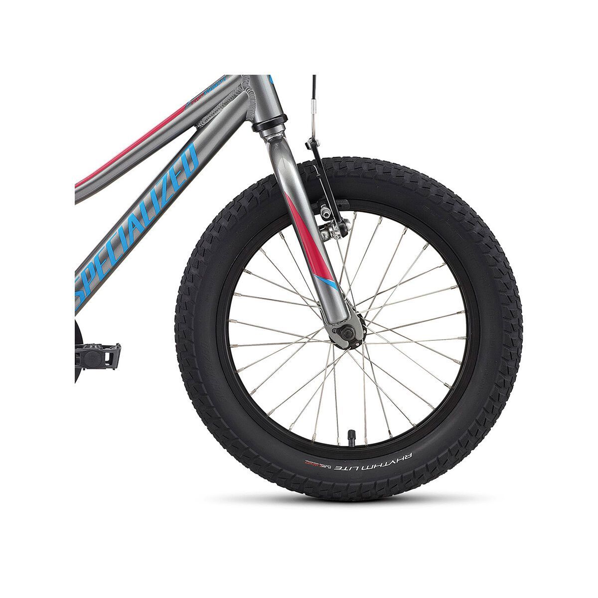 Specialized Riprock Coaster 16, gloss charcoal/rainbow flake pink/neon blue - Bild 2