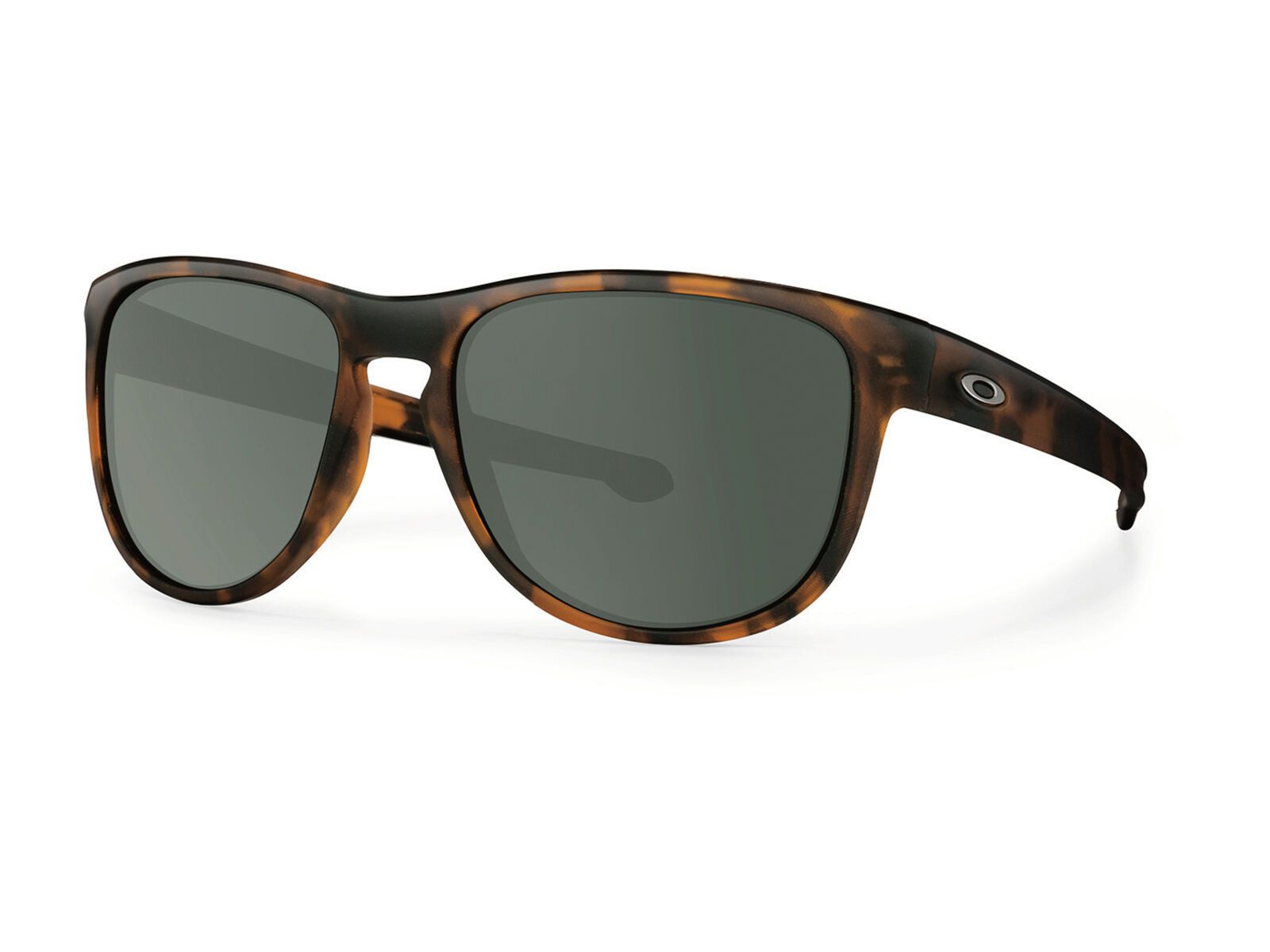 Oakley Sliver Round, brown tortoise/Lens: dark grey - Bild 1