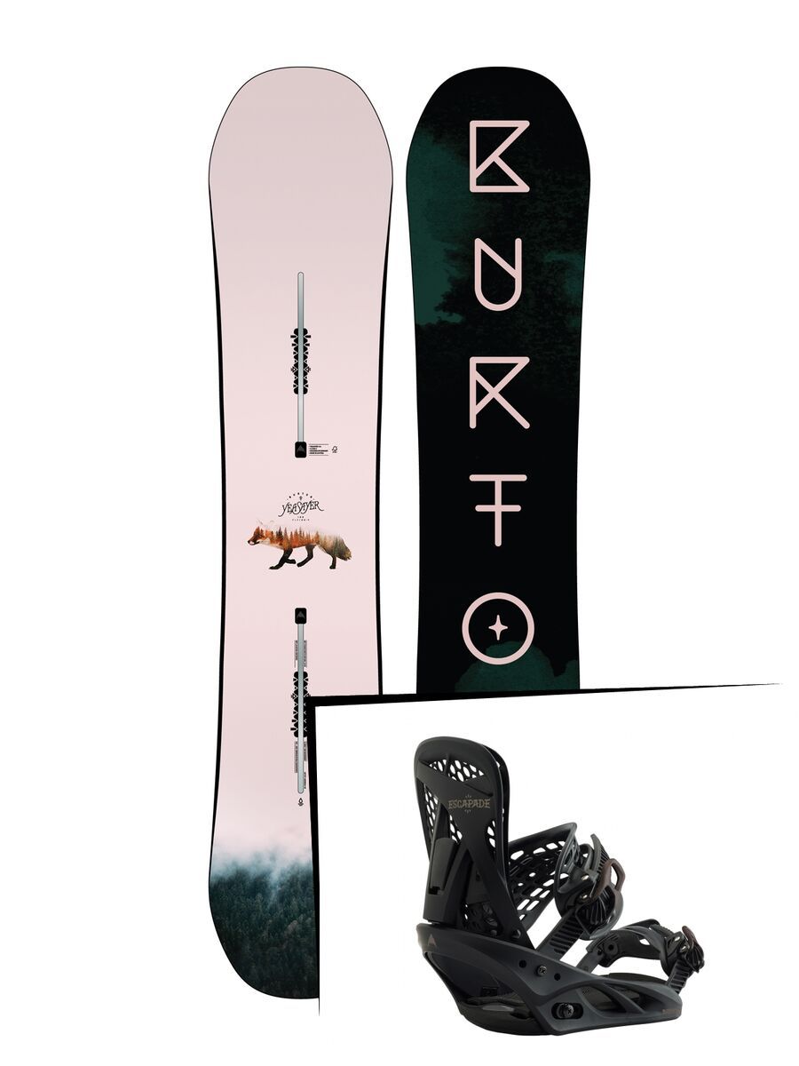 Set: Burton Yeasayer Flying V 2019 +  Escapade (2218432S) - Bild 1
