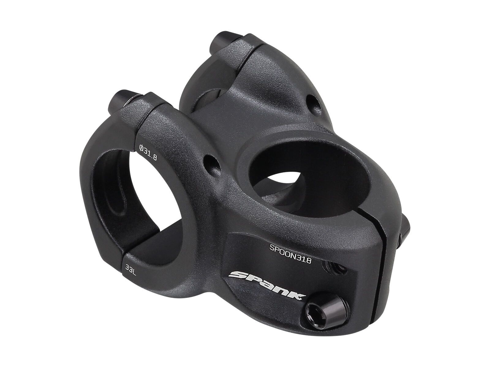 Spank Spoon 318 Stem, black - Bild 3