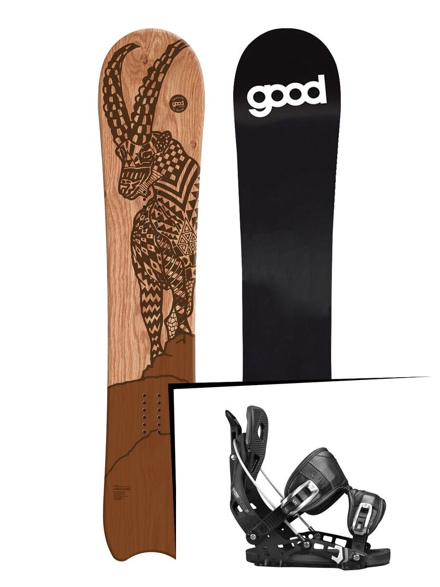 Set: goodboards Capra 2017 + Flow NX2 (1718327S) - Bild 1