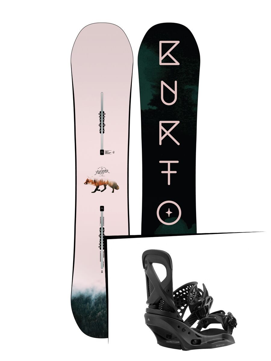 Set: Burton Yeasayer Flying V 2019 +  Lexa EST (2218456S) - Bild 1