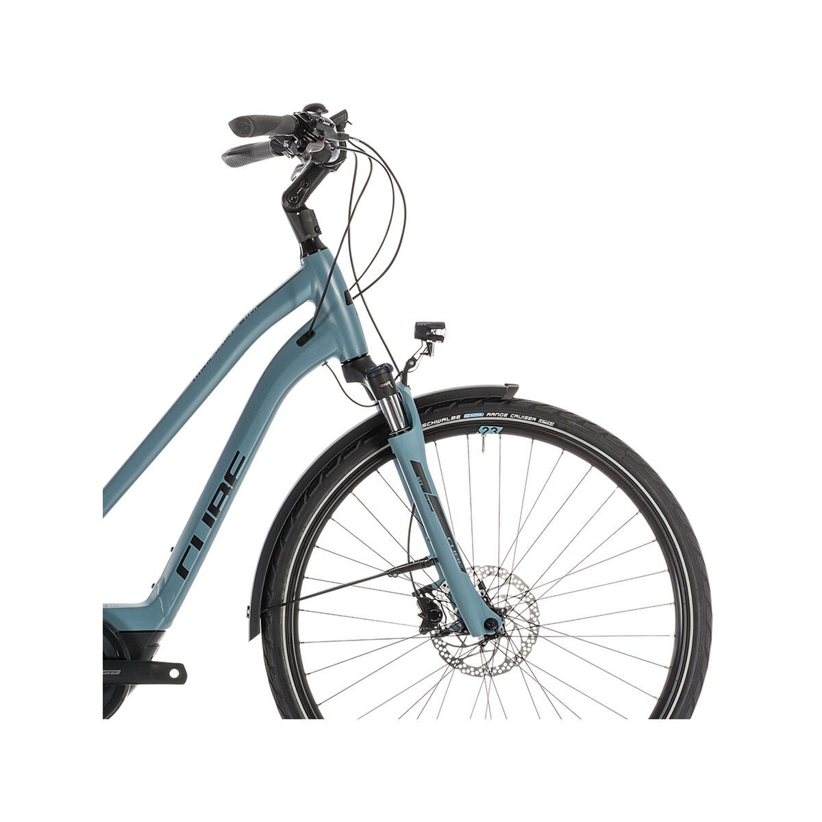 Cube Town Sport Hybrid Pro 400 Trapeze, blue´n´black - Bild 6