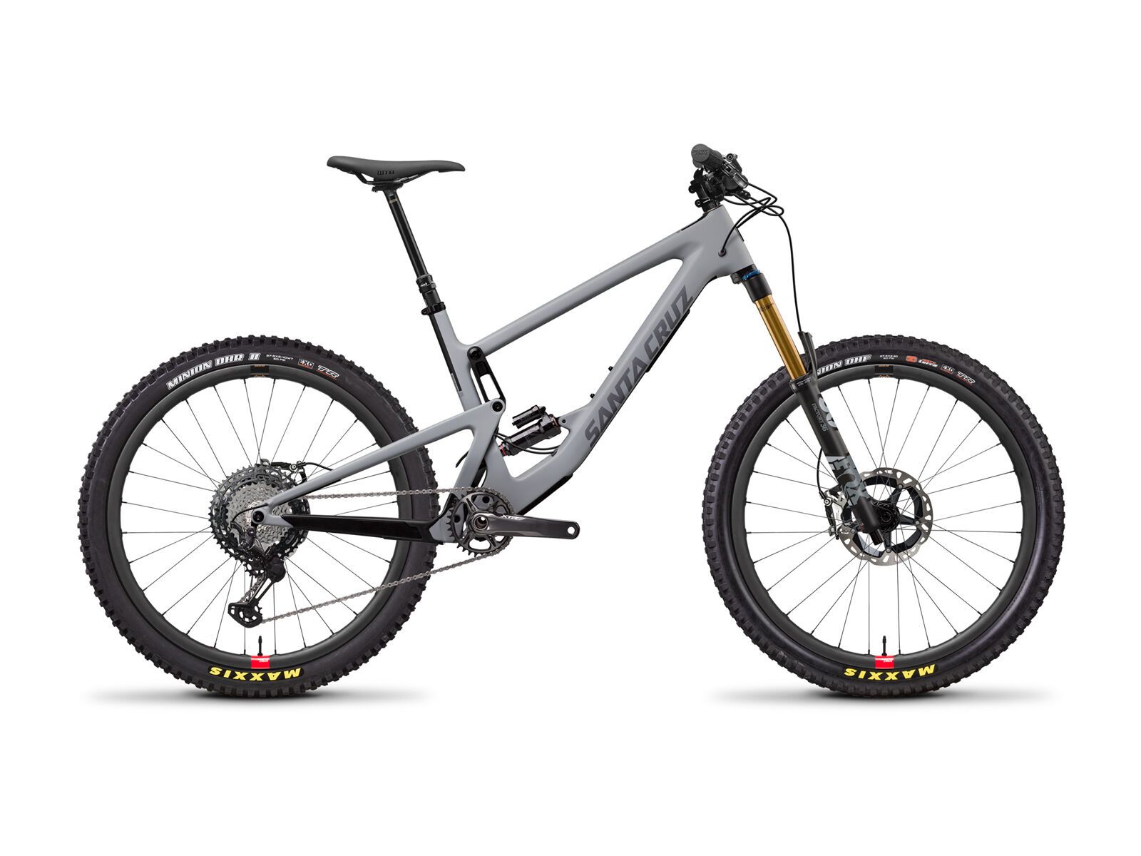 Santa Cruz Bronson CC XTR Reserve, primer grey and silver - Bild 1