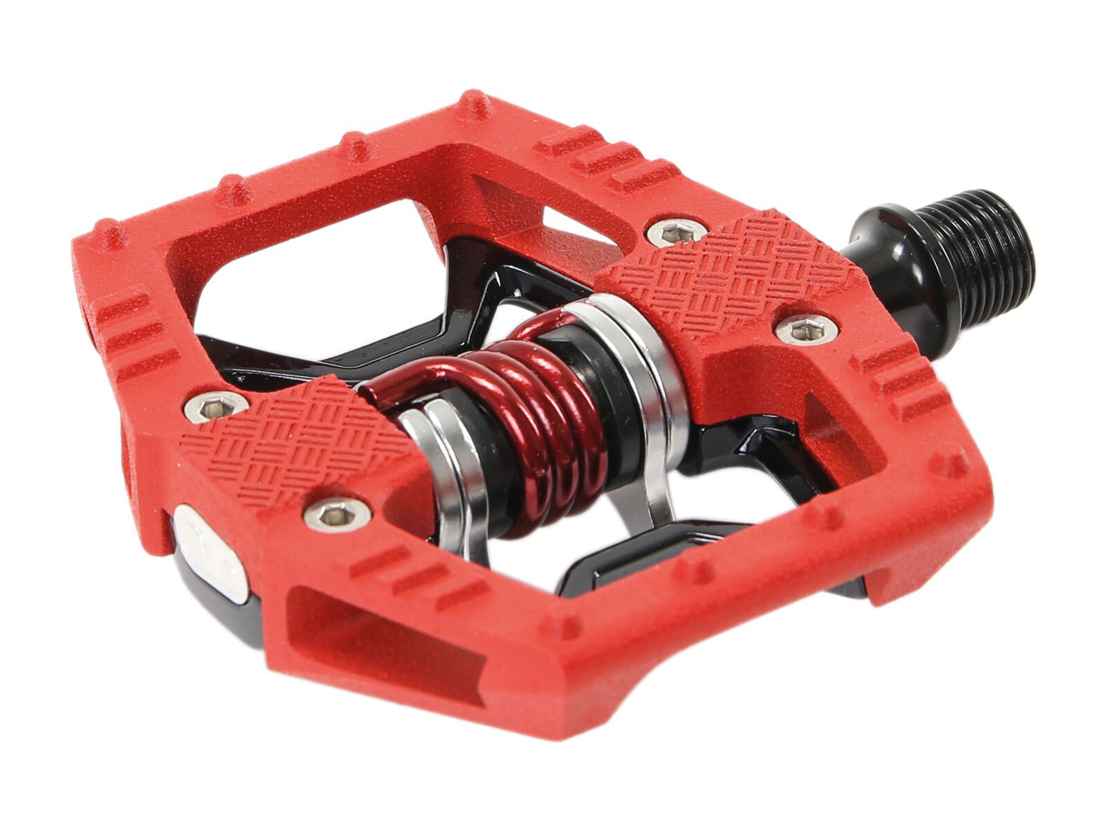 Crankbrothers Double Shot, rot/schwarz - Bild 1