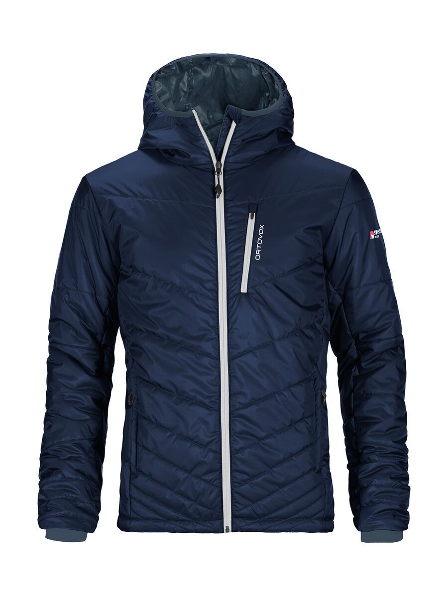 Ortovox Swisswool Piz Bianco Jacket, dark navy - Bild 1