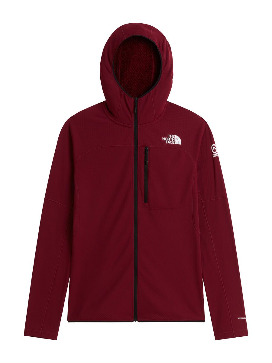 The North Face W Summit Futurefleece Full Zip Hoodie, burgundy crush - Bild 1