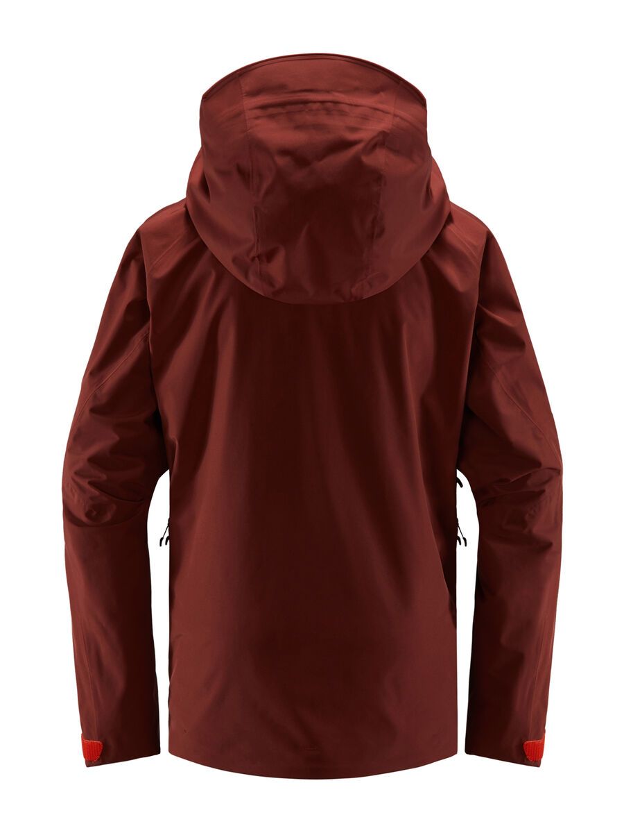 Haglöfs Niva Jacket Men, maroon red/habanero  - Bild 2