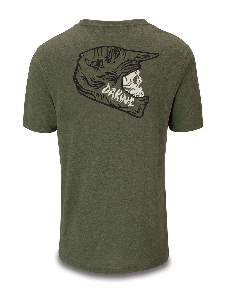 Dakine Speed Demon S/S Tech T, dark olive heather - Bild 2