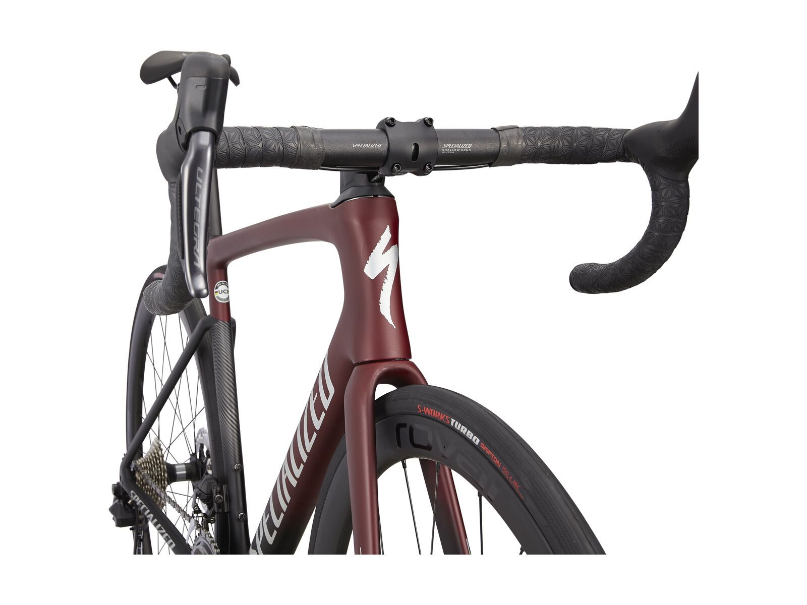 Specialized Tarmac SL7 Expert, maroon/black/light silver - Bild 6