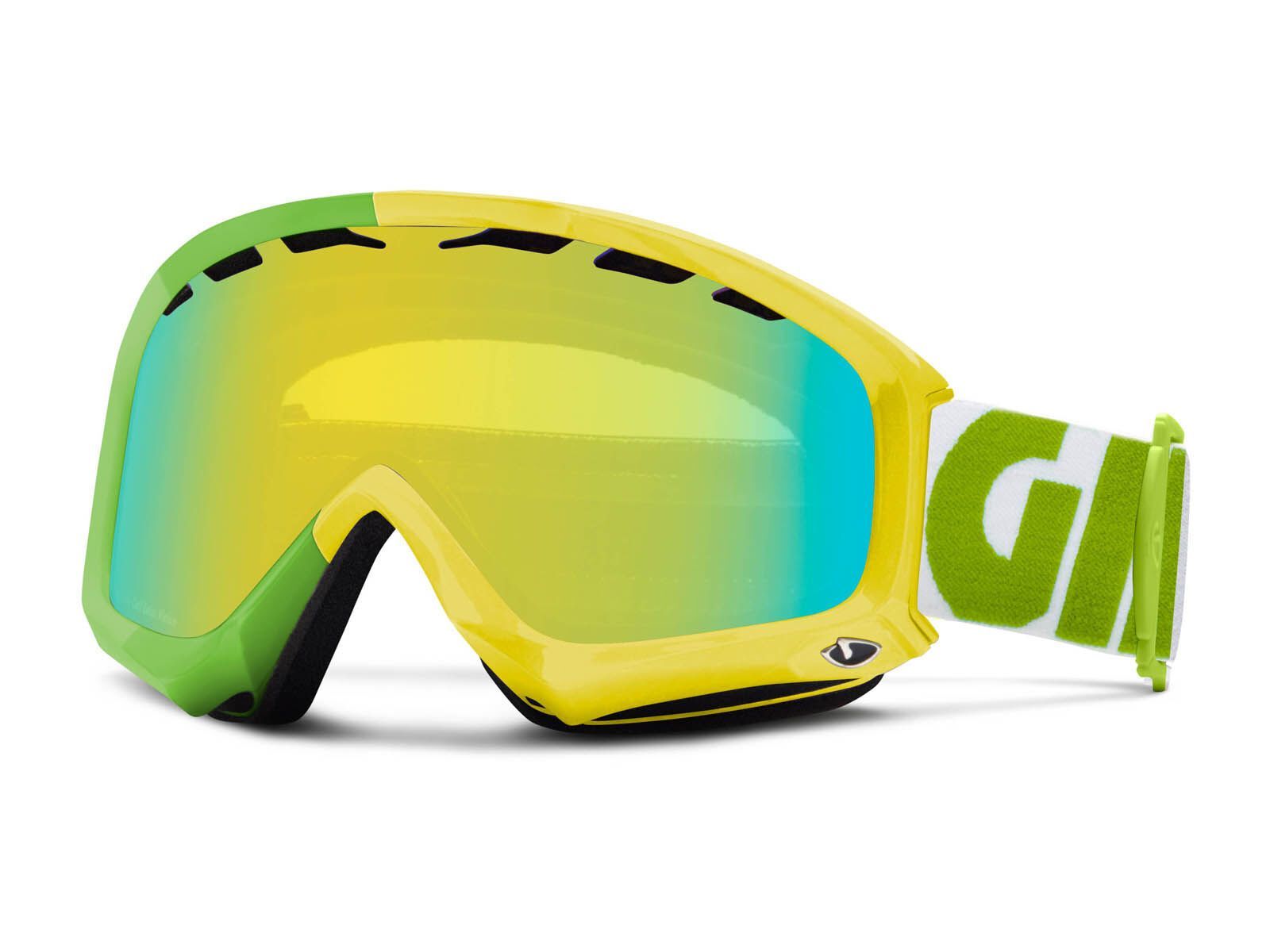 Giro Station, Yellow Color Block/Loden Yellow - Bild 1