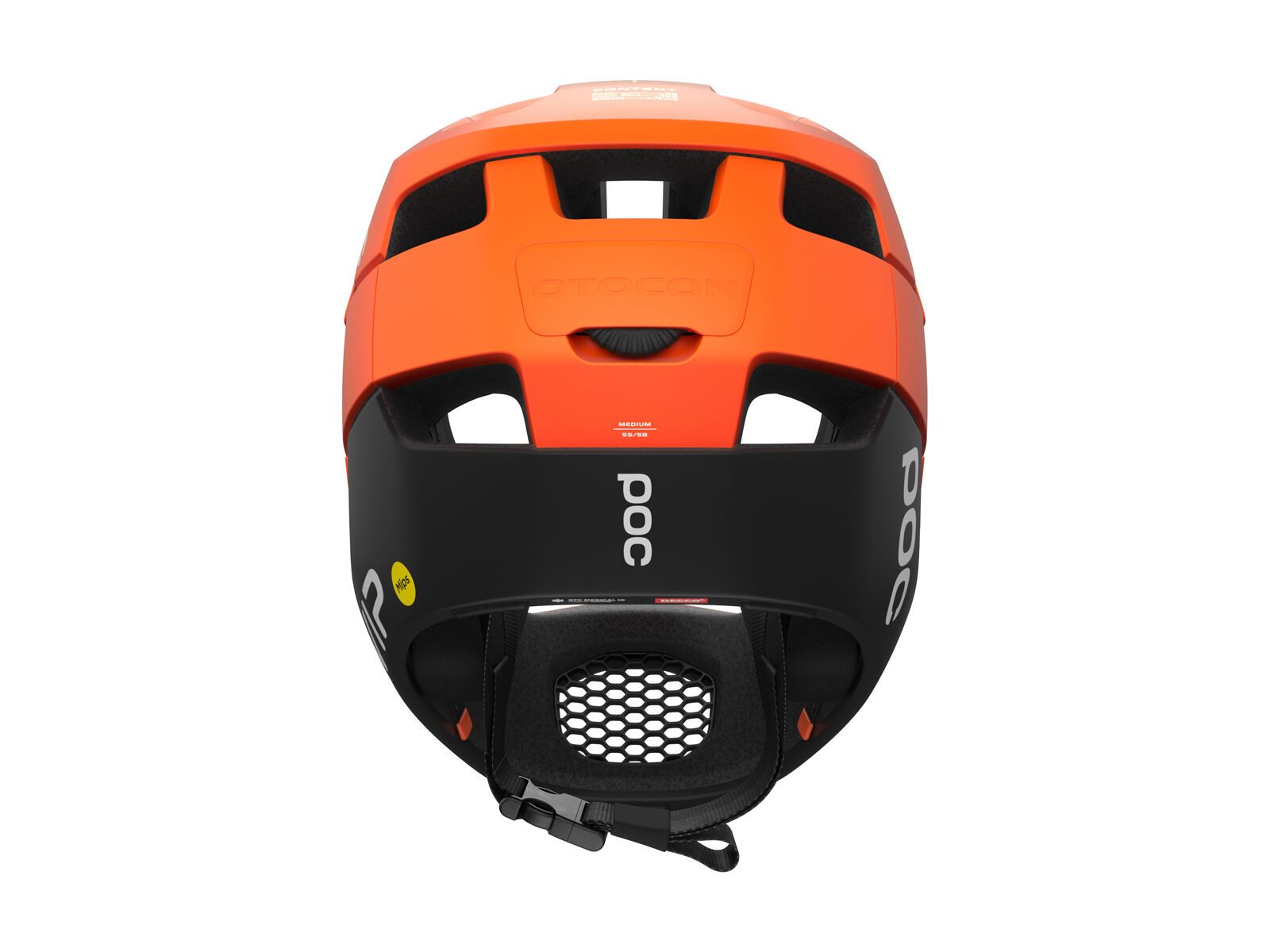 POC Otocon Race MIPS AVIP, fluorescent orange/uranium black matt - Bild 3