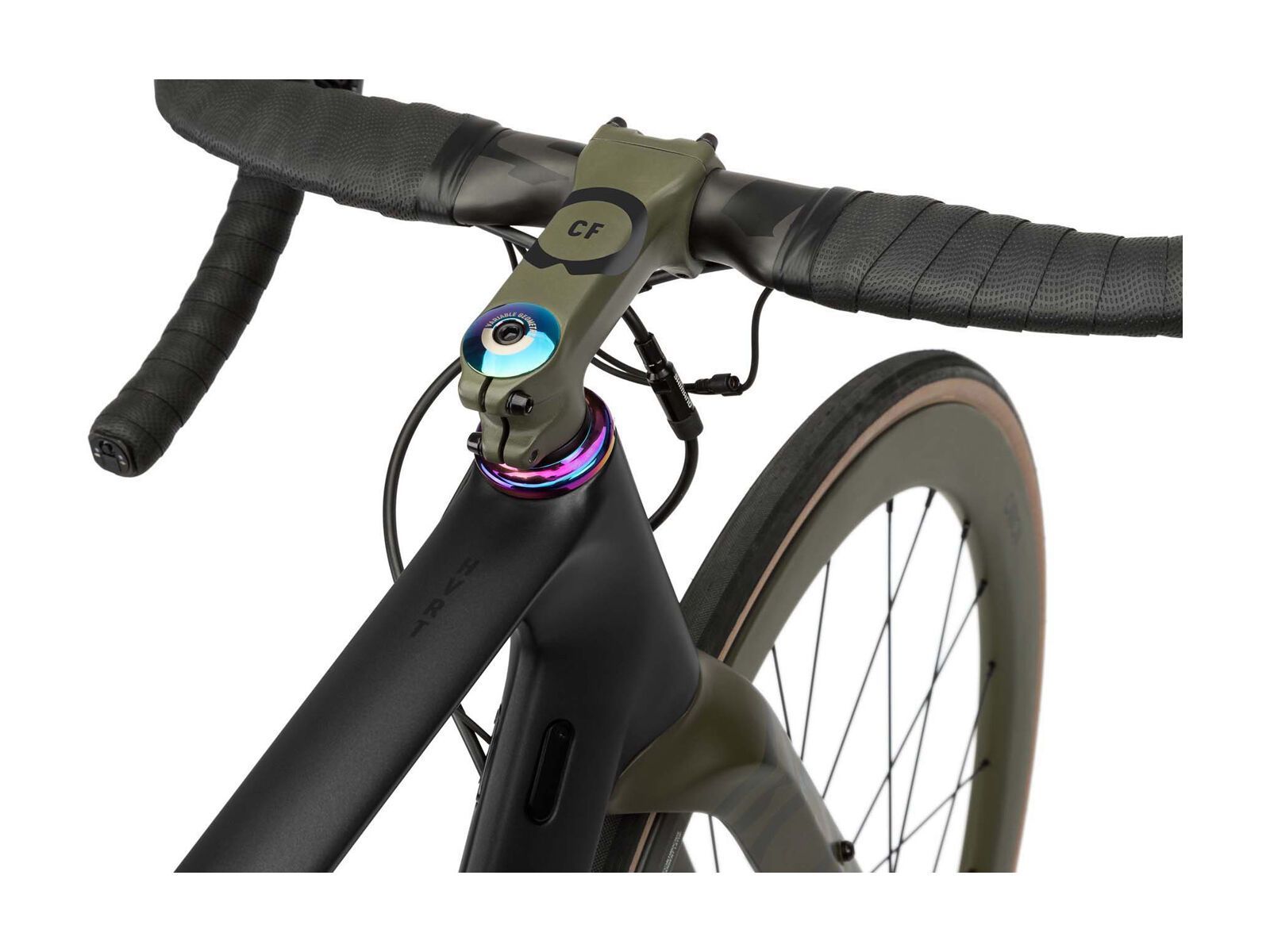 Rondo Hvrt CF1, black/green - Bild 6