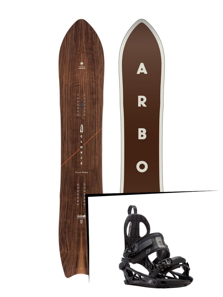 Set: Arbor Clovis 2017 + K2 Cinch CTC (1728774S) - Bild 1