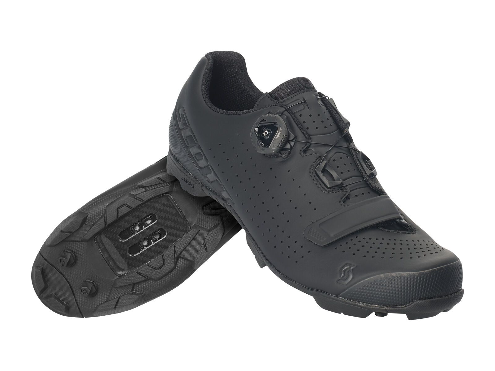 Scott MTB Vertec Boa Shoe, matt black/gloss black - Bild 2