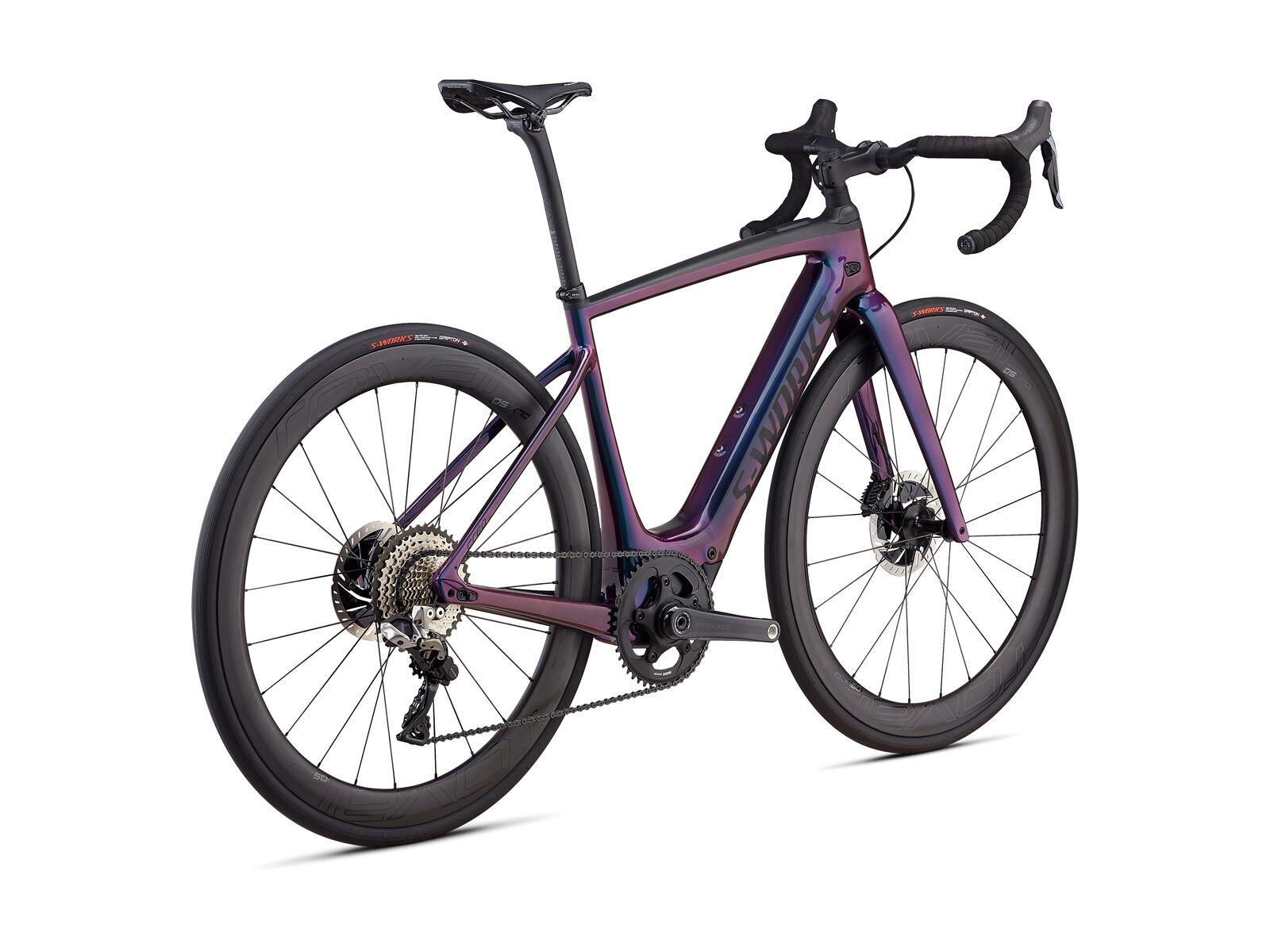 Specialized S-Works Turbo Creo SL, gloss supernova chameleon/raw carbon - Bild 3