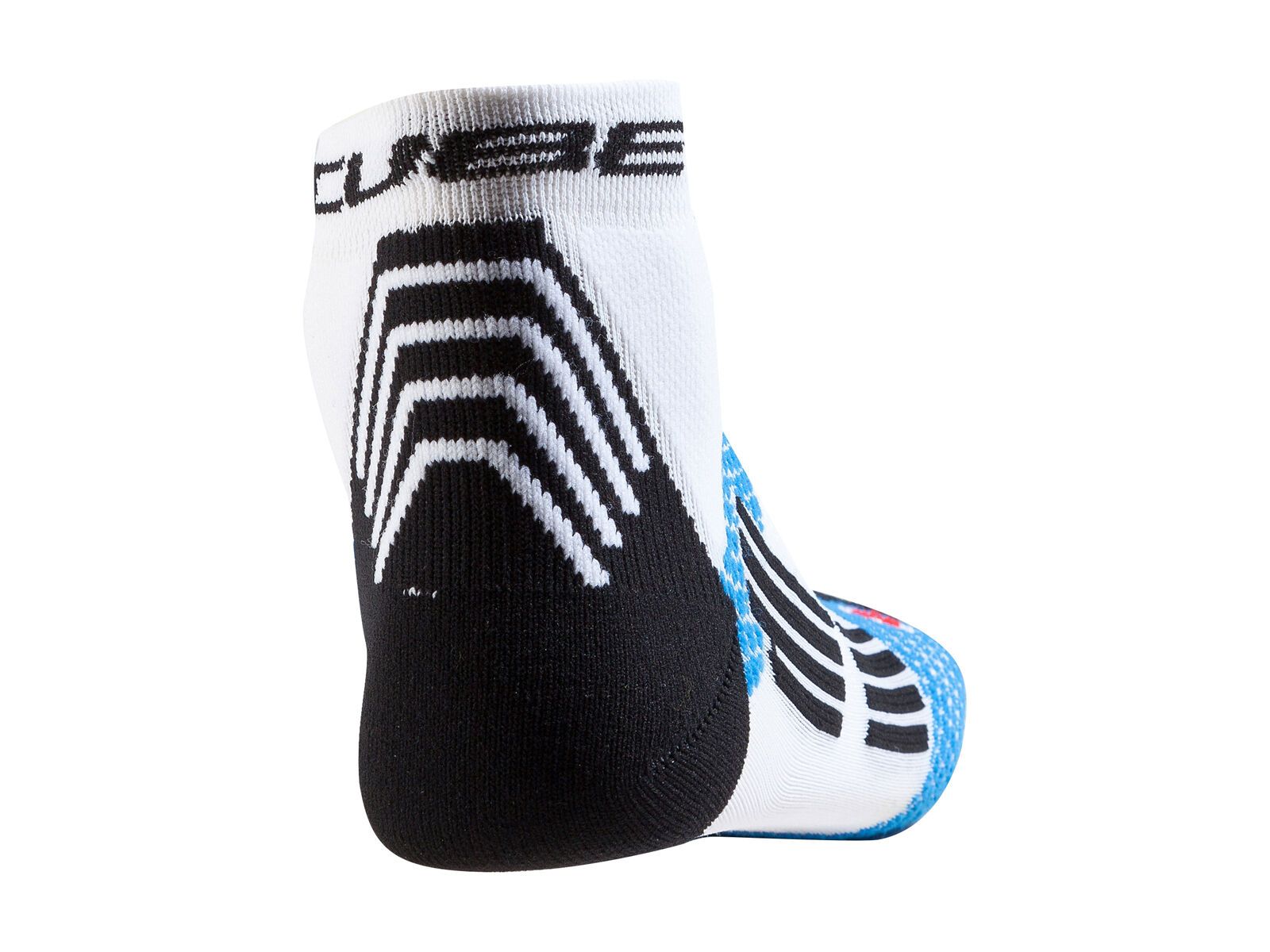 Cube Socke Race Cut Teamline, black´n´white´n´blue - Bild 2