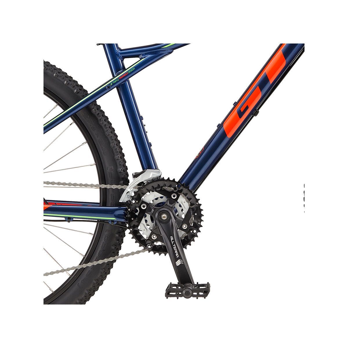 GT Avalanche Comp, deep navy & neon red - Bild 3