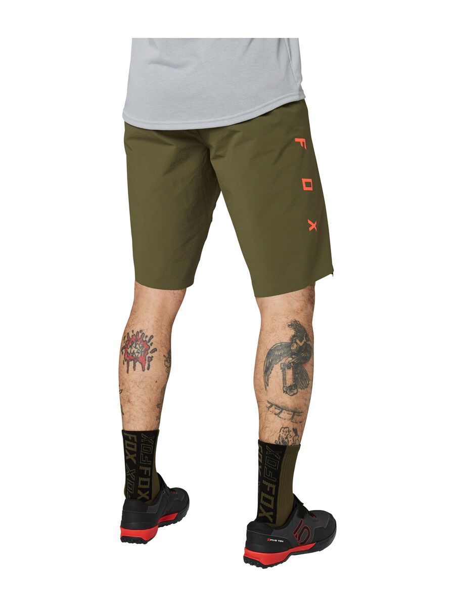 Fox Flexair Short No Liner, olive green - Bild 4