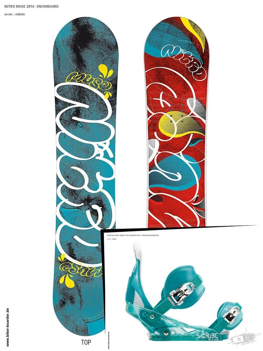 Set: Nitro Muse  + Burton Scribe Smalls (494060S) - Bild 1