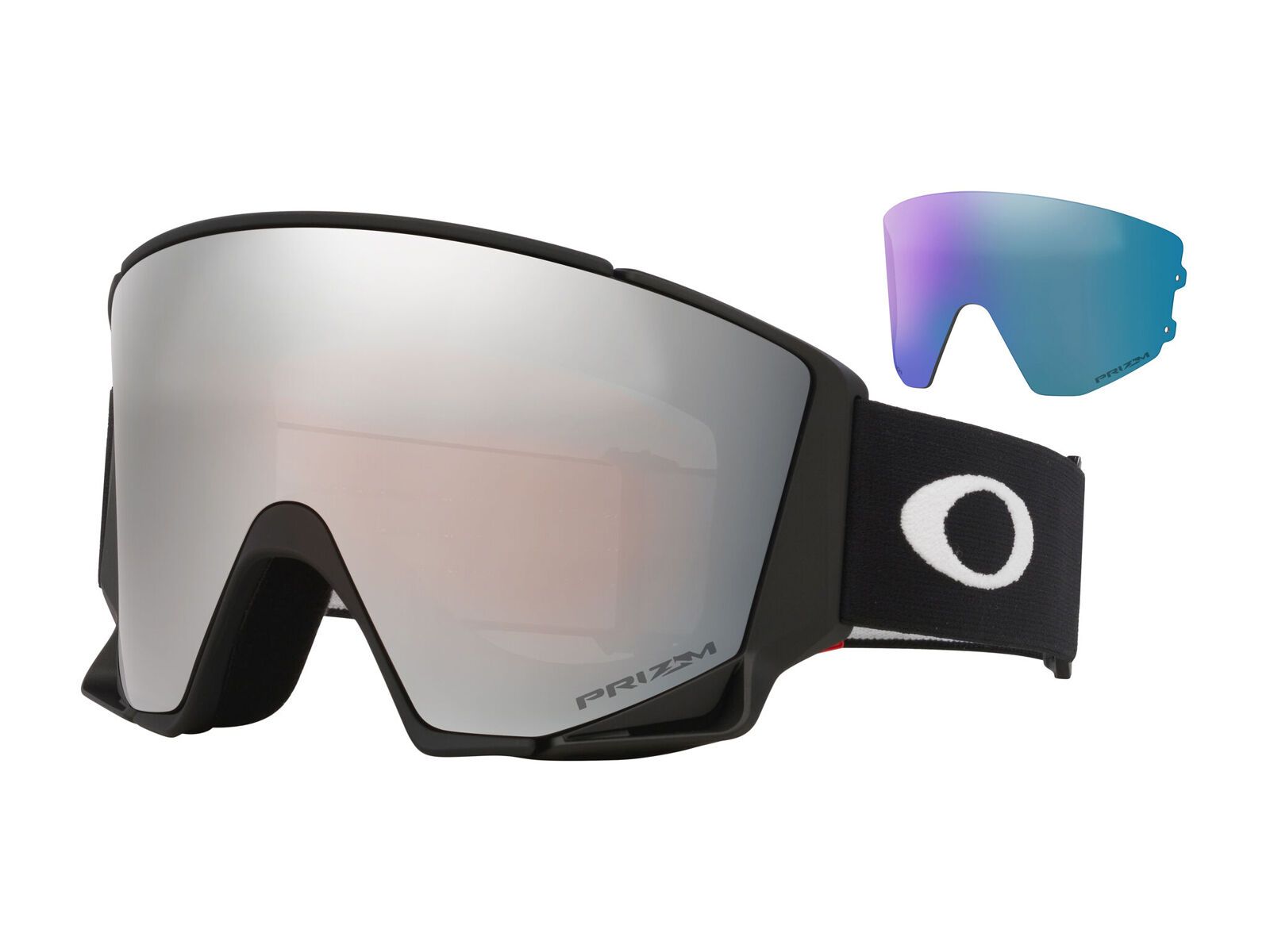 Oakley Flow Scape L, Prizm Snow Black Iridium & Iced / matte black - Bild 1