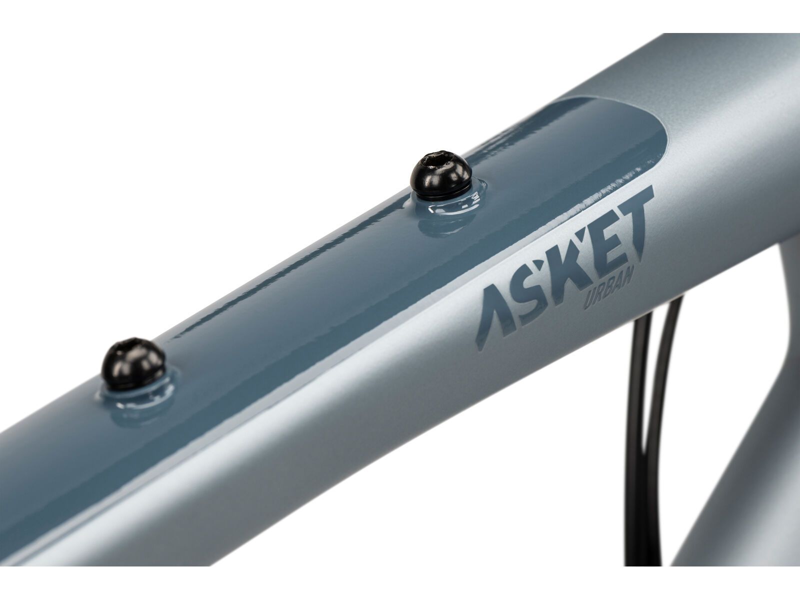 Ghost Urban Asket AL, metallic light grey/shark blue - matt/glossy - Bild 3