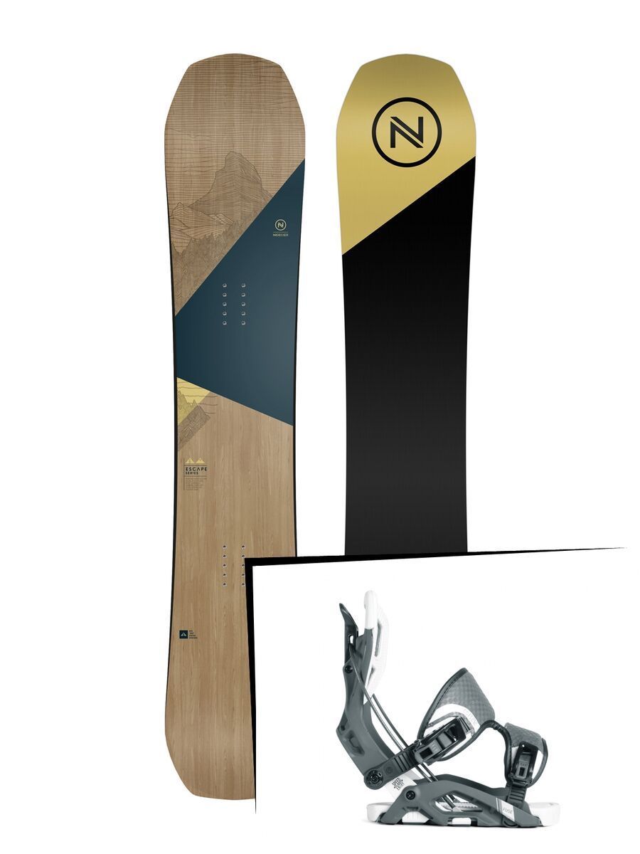 Set: Nidecker Escape 2019 + Flow Fuse (2226539S) - Bild 1