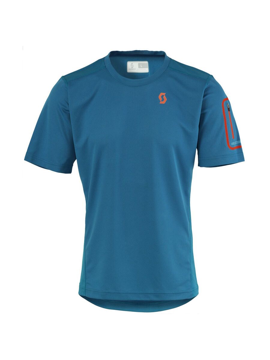 Scott Trail MTN Crew s/sl Shirt, seaport blue - Bild 1