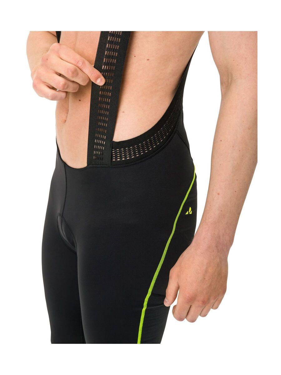 Vaude Men's Kuro Warm Bib Tights, neon yellow - Bild 3
