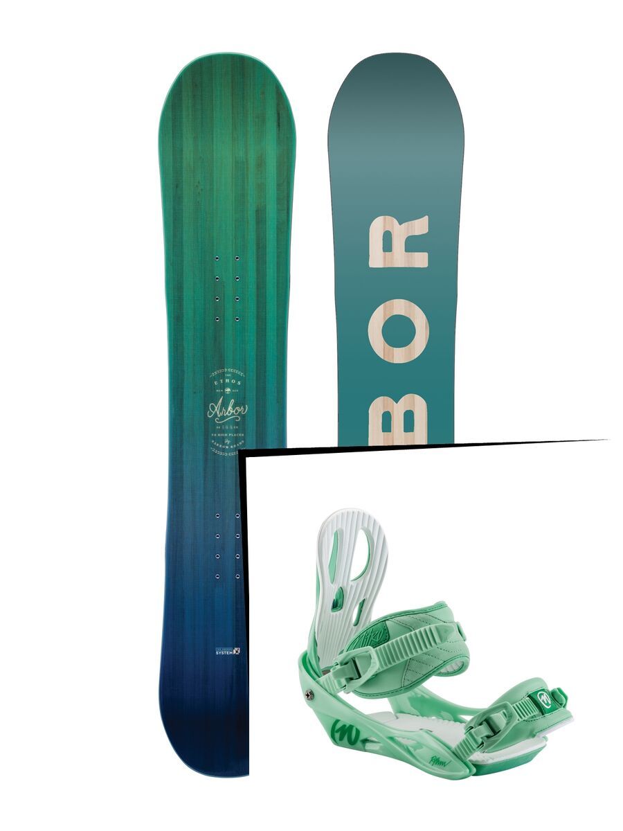 Set: Arbor Ethos 2017 + Nitro Rythm (1691321S) - Bild 1