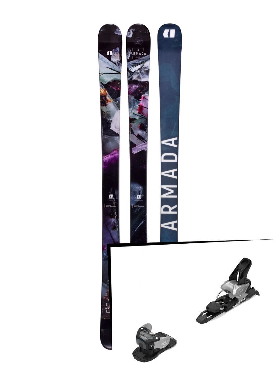 Set: Armada Arw 84 2019 + Salomon Warden MNC 11 silver/black - Bild 1