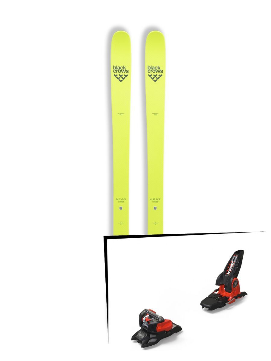 Set: Black Crows Orb Freebird 2019 + Marker Jester 18 Pro ID black/flo-red - Bild 1