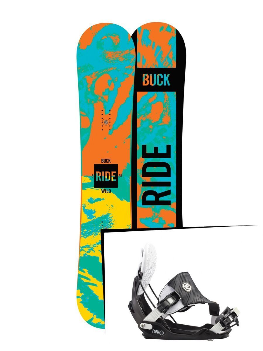 Set: Ride Buck Wild 2016 + Flow Five Hybrid (1513190S) - Bild 1