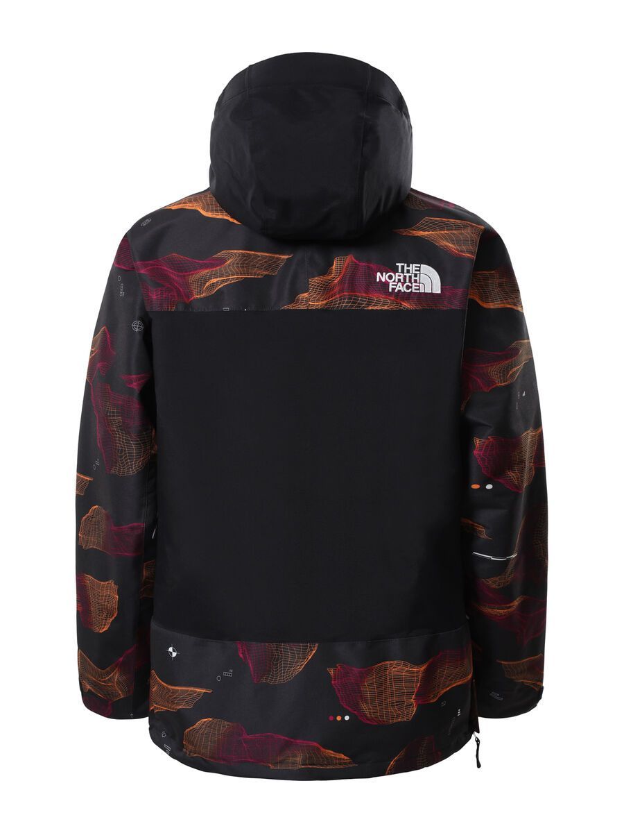 The North Face Men’s Silvani Anorak, tnf black/binary halfdome print - Bild 2