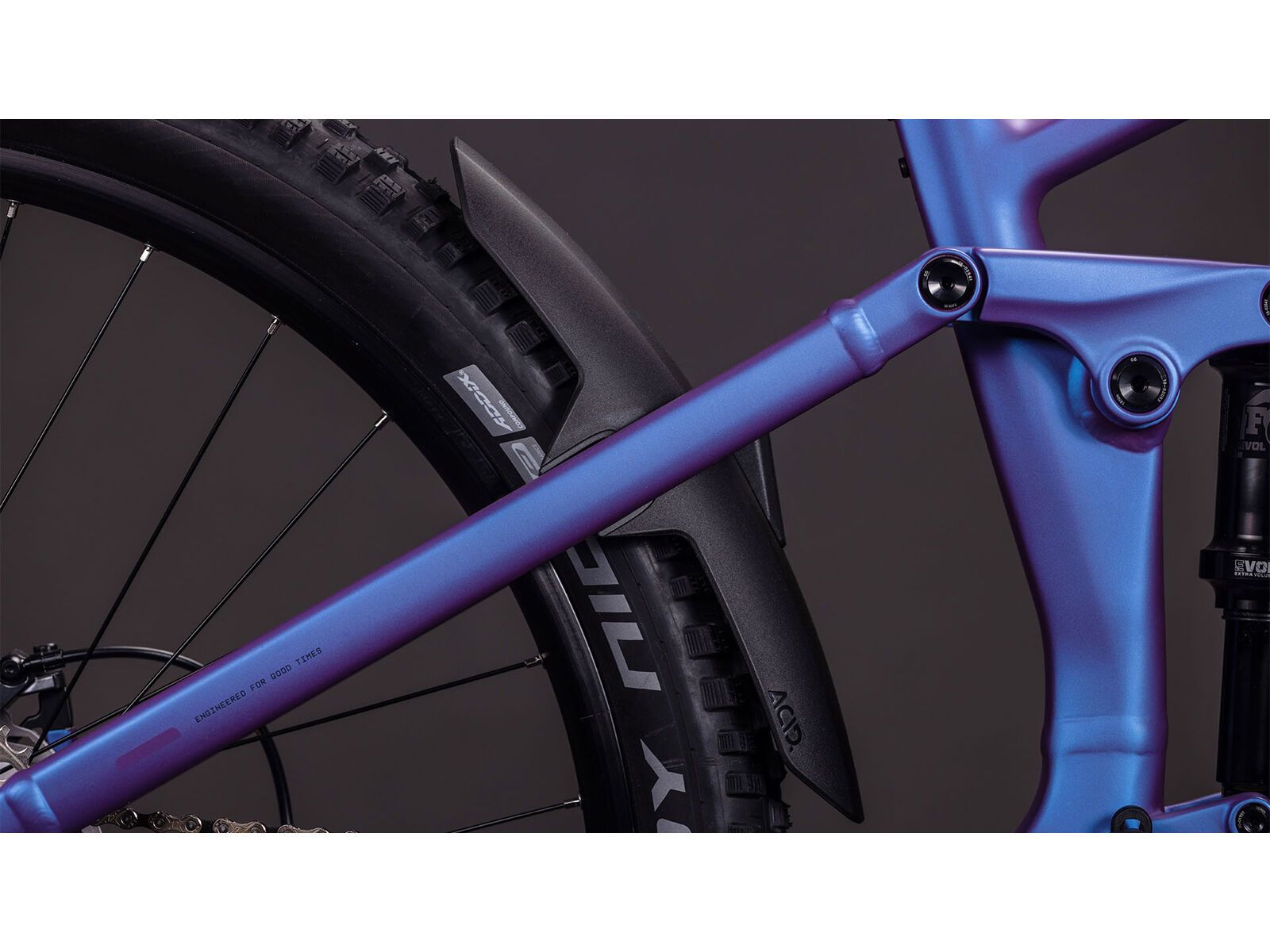 Cube Stereo Hybrid One44 EXC 800 29, blueiris´n´black - Bild 4
