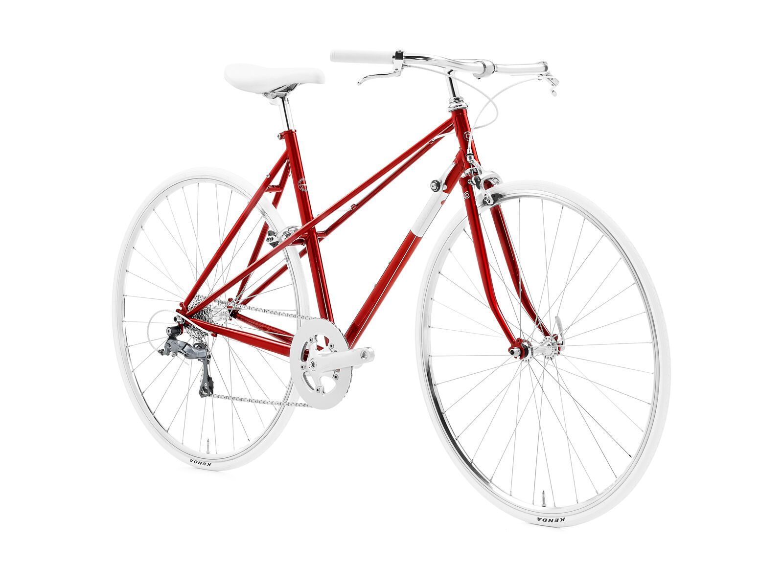 Creme Cycles Echo Mixte Uno, red - Bild 2