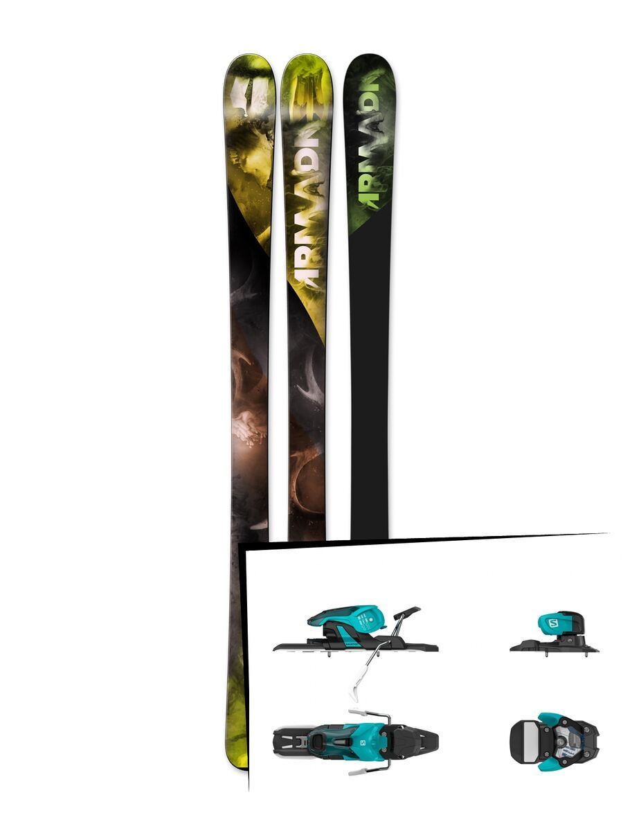 Set: Armada Invictus 89 TI 2016 + Salomon Warden 11 (1706225) - Bild 1