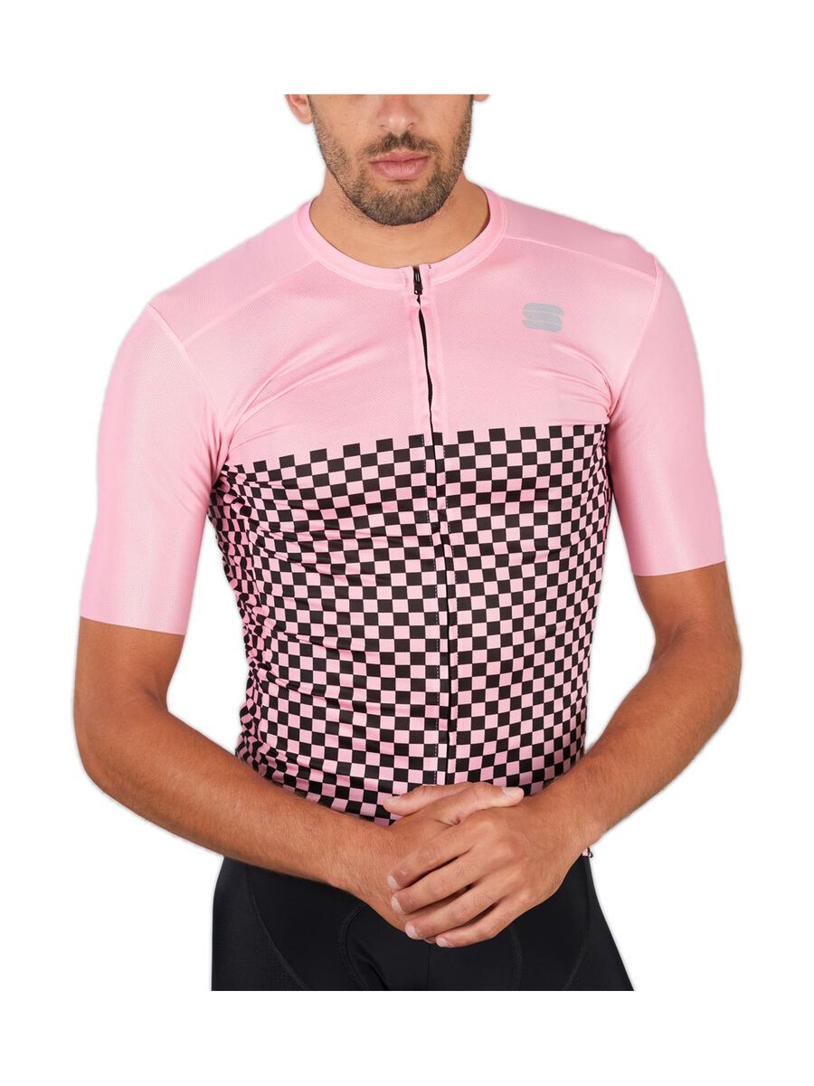 Sportful Checkmate Jersey, pink - Bild 4