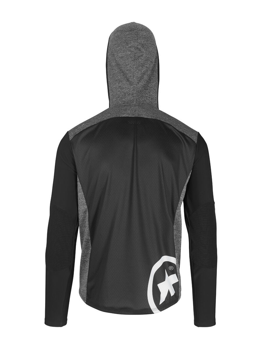 Assos Trail Spring Fall Hooded Jacket, black series - Bild 2