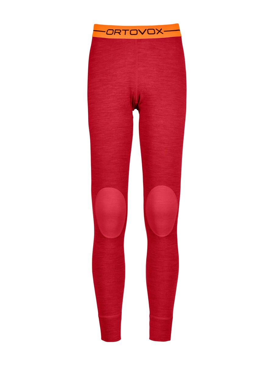 Ortovox 185 Merino Rock'n'Wool Long Pants W, hot coral blend - Bild 1