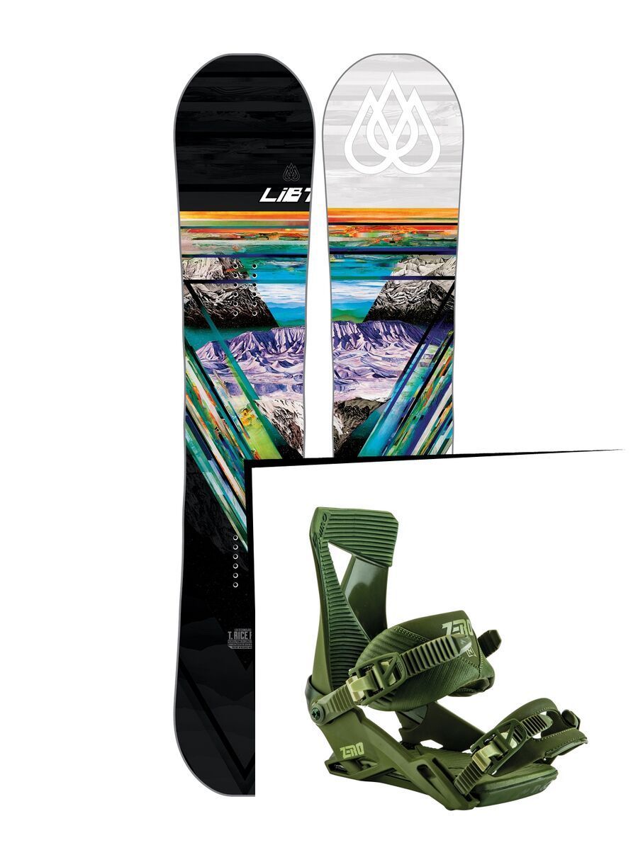 Set: Lib Tech T-Rice Pro 2017 + Nitro Zero (1691163S) - Bild 1